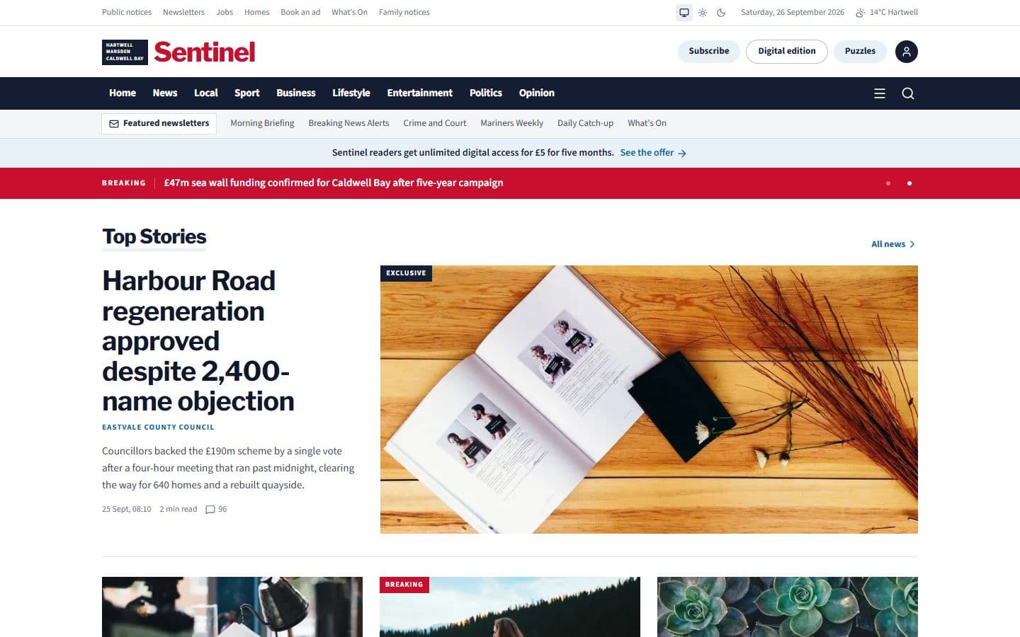 Newsroom CMS & News Portal